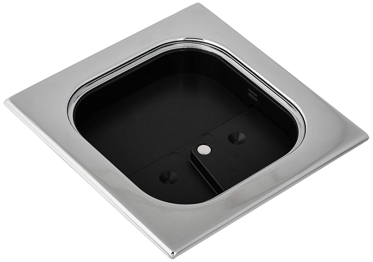 Mr Steam 104233SQ-PC AirTempo Square Flush Mount Kit, Polished Chrome