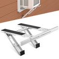 Window AC Bracket No Drilling, Heavy Duty Drilless Window Air Conditioner Support Brackets with 2 Arms, A/C Holder for 5000 Btu to 24000 Btu Outdoor AC Window Units, Max 350 Lb Capacity