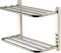 Heated Towel Rail Rails Electric Towel Warmer Rack, Hot Towel Warmer for Bathroom, Wall Mounted Heated Towel Rack Storage Shelf 304 Stainless Steel Chrome (Color : Plugin) (Hardwir