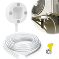 DAMAH Magnetic Window AC Drain Kit, 12Ft Condensate Hose with Funnel Connector, for Window Air Conditioner and Mini Split Units
