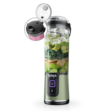 Ninja Blast Portable Blender, Cordless, 18oz. Vessel, Personal Blender for Shakes and Smoothies (Renewed)