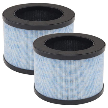 Premium True Filter, DH-JH01 Upgrade Filter Replacement for Aroeve MK01 MK06, Pomoron and Kloudi DH-JH01, Intelabe EPI080/EP1080 & Elechomes EPI081/EP1081, 2 Pack