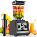 Blender for Smoothies: 1800W Peak Blenders for Kitchen, 68oz BPA-Free Pitcher, Timer & Speed Control, 6 Stainless Steel Blades, Dishwasher Safe Blender for Ice Crush/Smoothies/Frozen Drinks/Grey