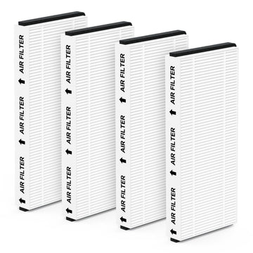 4 Pack FV10VE1 Air Filter Replacement Compatible with Panasonic Energy Recovery Ventilator FV10VE1, FV-10VE1, FV10VEC1, FV-10VEC1, FV10VEC2