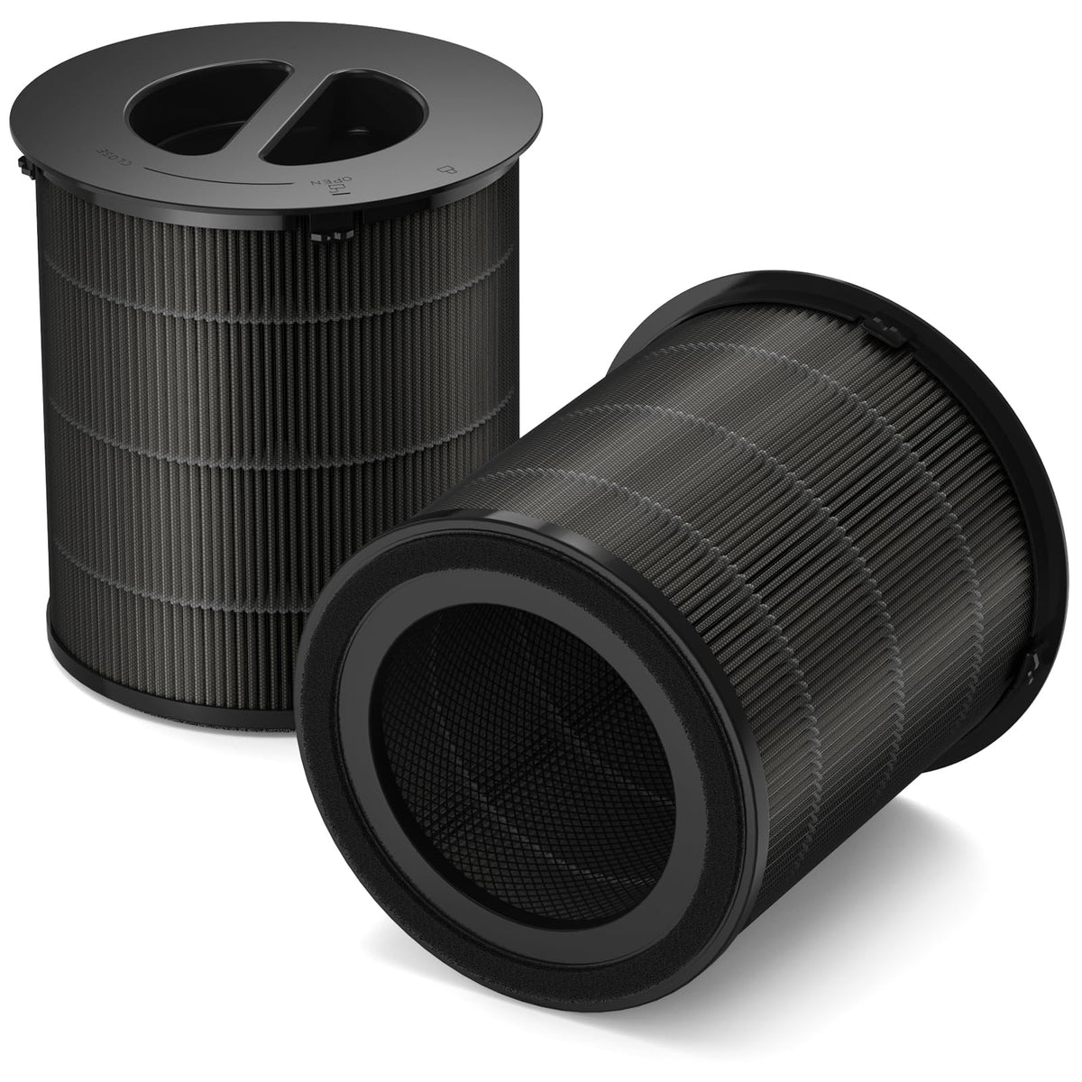 2 Pack 130i Replacement Filter Compatible with PuroAir 130i Air Purifier, 3-in-1 True HEPA High-Efficiency Activated Carbon Filter