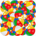 28 Pack 12 Inch Rainbow Beach Balls Bulk, Inflatable Swimming Pool Toys Beach Ball for Kids Birthday Party Favors Outdoor Summer Games Hawaiian Tropical Luau Themed Pool Party Decorations