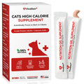 High Calorie Nutrition Paste for Cats – 12g x 30 Bars- Provides Weight gain and Appetite Support for picky or underweight Cats - Contains Taurine, DHA Colostrum - Promotes Vitality and Healthy Growth