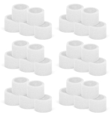 30-Pack Top Fill Humidifier Replacement Filter Compatible with LEVOIT Humidifiers Model Classic160, Dual150, Dual200S, Classic300(S), LV600S, OasisMist450S, Superior 6000S Capture Particles