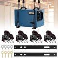 Dehumidifier Hanging Kit for Crawl Space & Basement, Heavy-Duty Metal Joist Mount Frame, Anti-Vibration Dehumidifier Mounting Brackets to Reduce Noise, Easy Install Suspension Hardware - Load 300 lbs