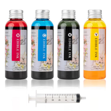 4×100 ML Ink Refill Kit, Compatible for 280/281 270/271 250/251 1200 2200 1500 2500 PG210 CL211 PG245 CL246 Suitable PIXMA iP7220 MG5420 MG5520 MG6420 MX722 MX922 Printers, 4 Colors BK C Y M