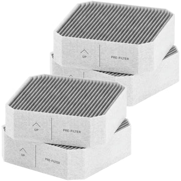4 Pack Pre-Filter for Molekule Air Purifier with High efficiency Activated carbon