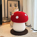 Mushroom Cat Scratcher, Cute Cat Scratching Post, Durable Sisal Rope Cat Scratching Board, Kitten Tree, Cat Toy for Cats to Play and Care for Their Claws, No Assembly Required