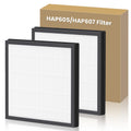 2 Pack HAP605 Replacement Filter Compatible with XenonLab HAP605 HAP607 and Compatible with FreAire HAP605 HAP607 Air Purifier, True HEPA High-Efficiency Activated Carbon Filter for Home Large Room