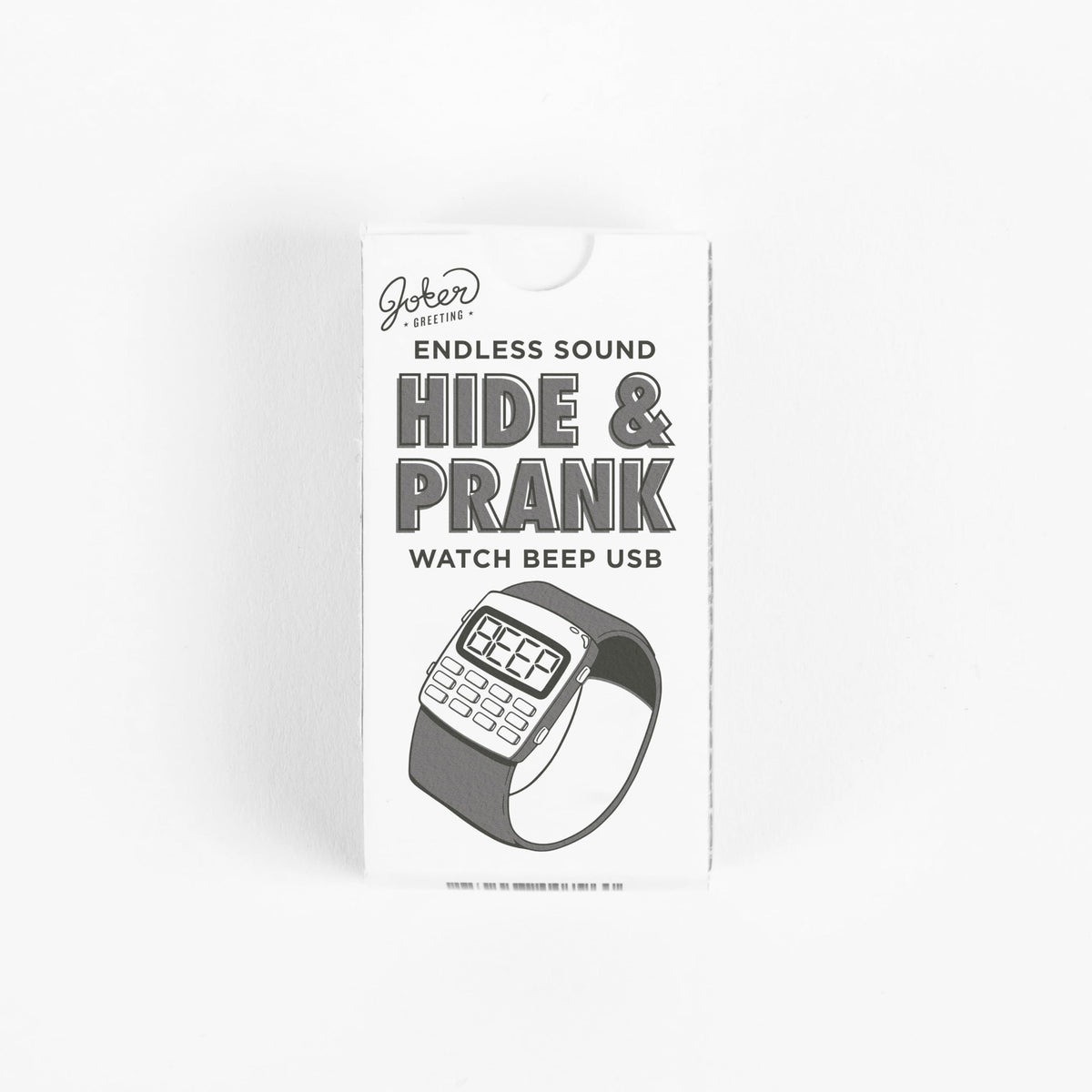 USB Watch Beep Prank Device - Endless Random Office Computer Joke Gift with Intermittent Timer Sounds