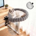 20"x16" Rotatable Foldable Cat Desk Bed - 2 Detachable Washable Mats for Desk Cat Bed, Double Screw Reinforced Support, 50LBS Bearing Capacity | Cat Desk Hammock for Home Office & Gaming Desks