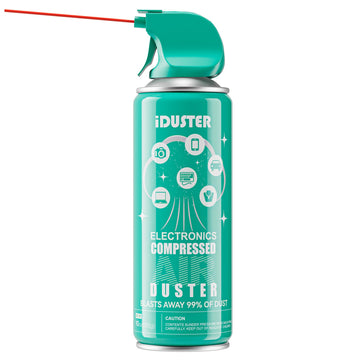 Compressed Air Duster Can for Electronics - 10oz Keyboard Cleaner Air Spray for Computer Cleaning, 1PCS