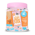 Tiki Cat Baby Stix Wet Cat Treats, Chicken in Creamy Gravy, 0.28 oz. Sachets (42 Count Jar)