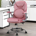 Reficcer Ergonomic Velvet Office Chair Comfy, Pink