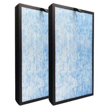 2 Pack HP8 Replacement Filter for SimPure HP8 Air Purifier, 4-in-1, H13 True HEPA with Blue Layer/Activated carbon and Pre-Filter, Model SP-HP8-RF