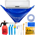 Mini Split Cleaning Kit Bag, Waterproof Ac Cleaning Kit with 2L Pressure Sprayer, Reusable Air Conditioner Cleaning Kit, Minisplit Cleaning Kit for HVAC, Small (for Systems 27in - 37in)