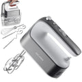 GELANGS-400W Hand Mixer with Turbo Boost - 5-Speed, One-Touch Release, Copper Motor - 5 Dishwasher-Safe Attachments - 110V Heavy Duty Mixer for Baking, Whipping & Dough
