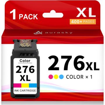 276XL Ink Cartridges Replacement Compatible for Cannon 276XL CL-276 276 XL Ink Cartridge for Canon PIXMA TR4720 TS3522 TS3500 TR4700 TR4722 TS3720 Printers (1 Color)
