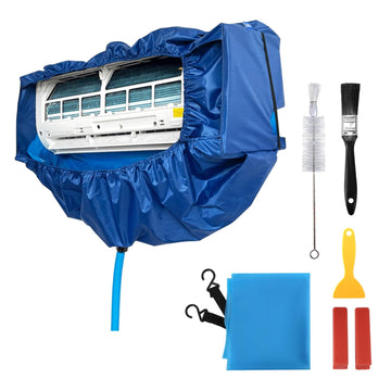 Mini Split Cleaning Kit, Waterproof Cleaning Bag, AC Cleaning Kit Fits 27" - 39" Long Indoor Units, AC Cleaning Bag with Splash-Proof Design, AC Cleaning Cover