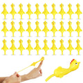 30 Pcs Rubber Chicken Slingshot, Flying Chicken Slingshot Game Finger Slingshot Chicken Toys Chicken Flingers Flinging Chickens for Party, Gag Gifts