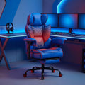 Atmild Big and Tall Gaming Office Chair 400lbs - Heavy Duty Ergonomic Computer Desk Chair with Footrest, Adjustable Armrests, High Back Pu