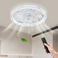 Ceiling Fans with Lights,Socket Fan Light with Remote Control,E26 Dimmable Brightness 3000K-6500K Memory,4 Fan Speeds,2200 Lumens LED Quiet Ceiling Fans Perfect for Small Spaces, Bedroom, Home Offices