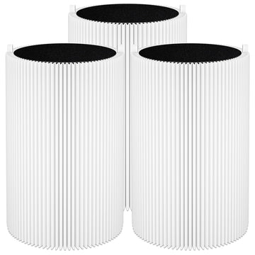 3 Pack Blue Pure 411 Filter Replacement for Blueair Blue Pure 411 Genuine, 411+, 411 Auto and MINI Air Purifier, Include Particel and Activated Carbon by Funmit