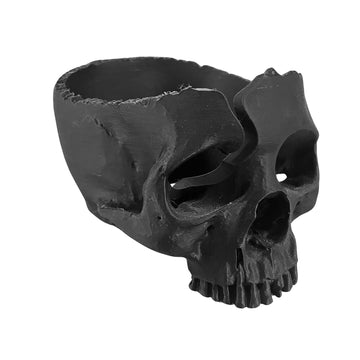 Large Skull Yarn Bowl by CozyCrochetCo™– Funny Crochet Bowl for Yarn, Knitting and Crocheting Gift, Yarn Holder with Unique Skull Design, Perfect Gifts for Knitters and Crocheters