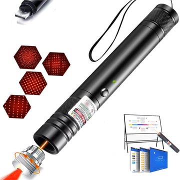 Red USB Laser Pointer for TV LED LCD Screen Demo Outdoor Construction Exploration