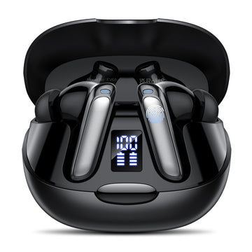 AI Language Translation Earbuds, 3-in-1 Translator Earbuds Real Time with 7 Translation Modes, with Audio and Video Call, 164 Language Bluetooth 5.3 Headphones Translating Device for Travel/Business