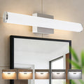 Bathroom Light Fixtures Over Mirror 22IN, 19W 5CCT Dimmable Modern Vanity Lights,Bar Vanity Light for Bathroom Mirror Restroom, Wall Light Fixtures Vanity Lighting