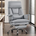 Furniliving Big and Tall Office Chair, Pu Leather High Back Executive Office Chair with Adjustable Lumbar Support, Gaming Chair with Padded Arm
