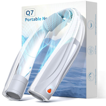Vexolta Portable Neck Fan, 6000mAh Personal Fan, 360° Cooling Rechargeable Wearable Fan, 6 Speeds Adjustable Hands-Free Fans for Travel, Outdoor, Office, Ideal Summer Gifts