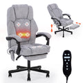 Massage Office Chair with Foot Rest,high Back & Heat 6 Vibration Points, Executive Desk Chair,big and Tall Office Chair 400lbs, Comfortable