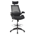 Boliss Drafting Tall Office Chair 400lbs High Back Standing Desk Chair, BLS-2818HD, Black