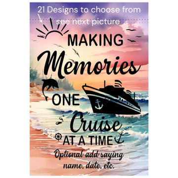 Custom magnetic cruise Ship door decoration, personalized cruise door magnet sign, stateroom cruise door banner, Cruising vacation, Birthday, Anniversary, Holiday, Flag Magnet