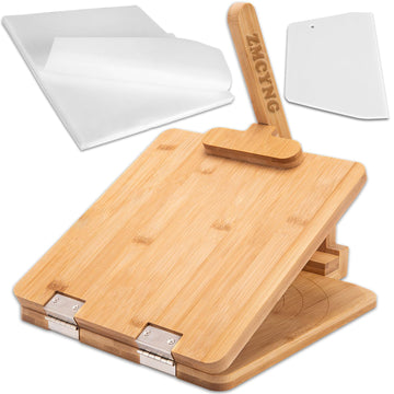 Upgraded Wooden Tortilla Press - 10 Inch Square Wood Tortilla Maker Press