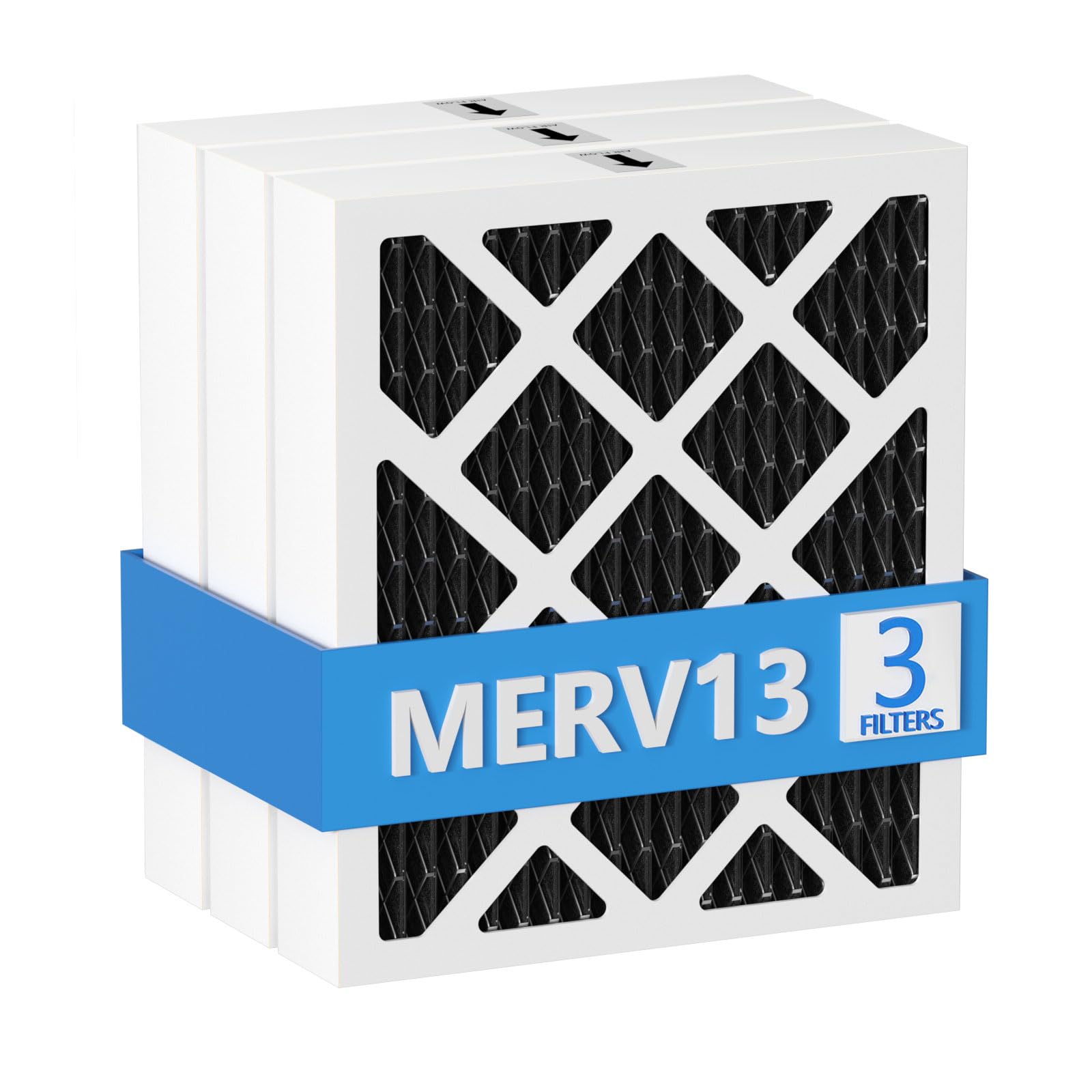 PN07126 MERV 13 Dehumidifier Carbon Filter Replacement Compatible with Sanidry Sedona Dehumidifier PN07126 Replacement Filter, 3 Pack Black