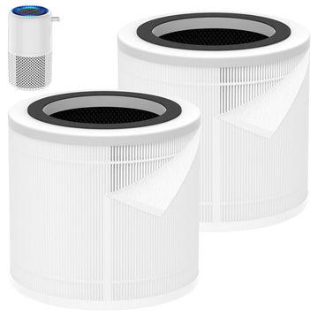 AP103 Replacement Filter Compatible with AromaRoom AP103 Air Purifiers | 3-in-1 HEPA and Activated Carbon Filter with 4Pcs Nylon Pre-Filter(Basic,2Pack)