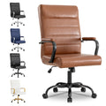 Bowthy Office Desk Chair,modern Leather Conference Room Chairs,high Back Home Ofiice Chair,adjustable Height Swivel Executive Computer Chair