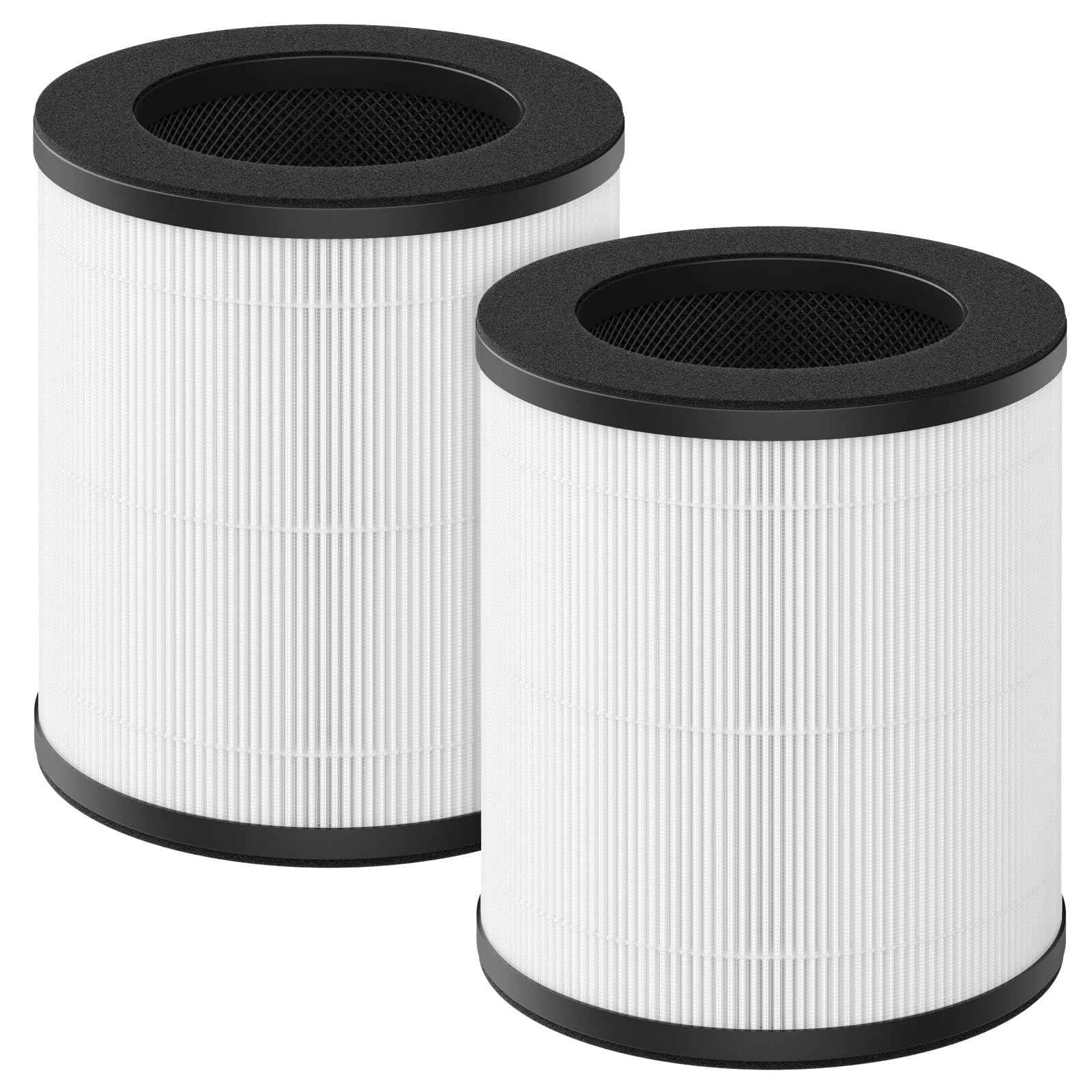 ZQA-4000C ZQA-4000B Replacement Filter Compatible with Hopmirth ZQA-4000C, FETIONS ZQA-4000A, Cobectal & Oterbear ZQA-4000B Air Purifier, 3-in-1 H14 HEPA Filter, 2 Pack