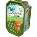 Emerald Pet Grain-Free Cat Dental Treats with Catnip – Crunchy Natural Dental Treats for Cats to Clean Teeth, Freshen Breath, and Reduce Plaque & Tartar – 11 oz Tub