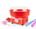 Kool-Aid Cotton Candy Machine - Fun Cotton Candy Machine for Kids with 2 Reusable Cones, 1 Sugar Scoop, and 1 Extractor Head – Red