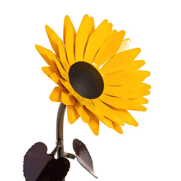 Personalized Metal Sunflower – Iron 6th or Steel 11th