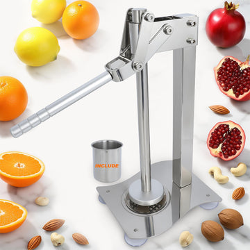 WENNING Manual desktop heavy duty lemon smasher orange juicer lemon squeezer citrus juicer fruit crusher lime extractor nut grinder for fruit and nuts?WN014)
