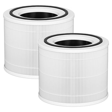 240 HEPA Filters Replacement 14 Compatible with Puro 240 Air Cleaner Purifier, 2 Pack